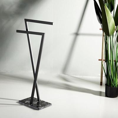 落地毛黑巾架不锈钢浴色缸置物架全铜生间浴袍挂架卫ZOV毛巾杆浴