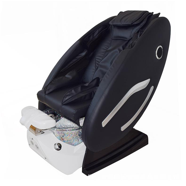 躺仰玻气盆按摩足浴WIT椅足浴水疗洗脚椅璃洗脚椅美甲按摩皮椅囊