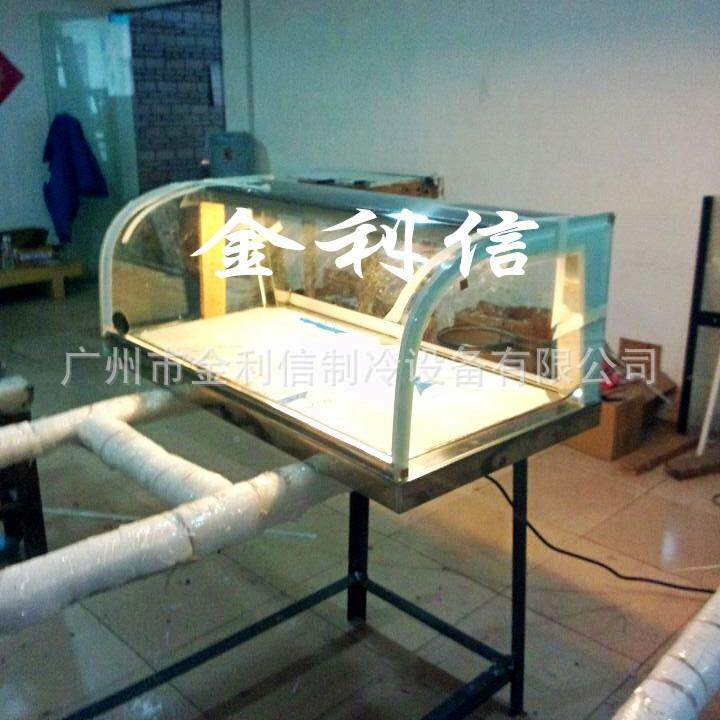 广东州上海山供金利信电热暖柜酥早直餐店食物保FIG温展示柜