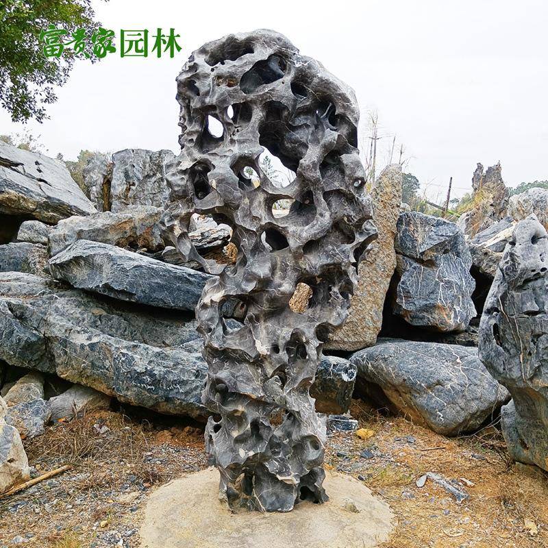 置富贵家庭院林假山园江PNH石门造型太湖石款式多样别墅造景石