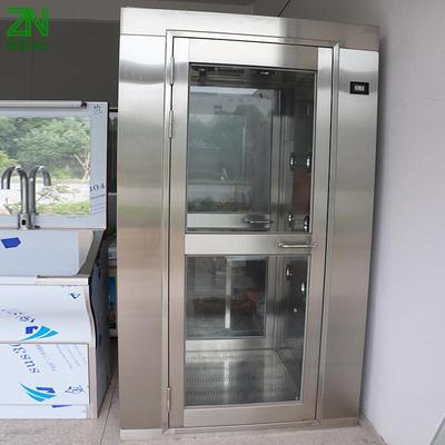 厂4466直供家不锈钢双人吹风淋室双单人单吹人双吹无薄膜单风淋室