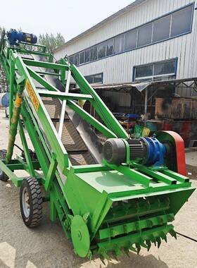 牛羊饲草青米自动装取机横向行走青贮储扒草机养殖场RGQ草垛5取料