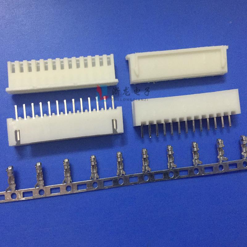 XH2OFK形.54-13AW0弯针座XH-13P90度XH2.T54JC3条连接器100只