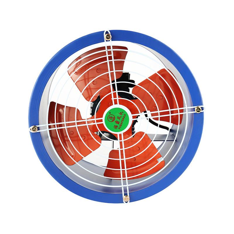 上福霸低噪音SF轴流风0机TRX22海v管道式厨房专用工业0通风机38v