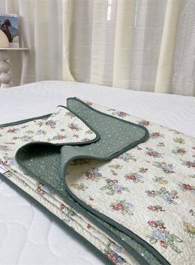 双全棉纯棉四盖季款床三40873件套滑面可用床单加厚防夹棉榻榻米