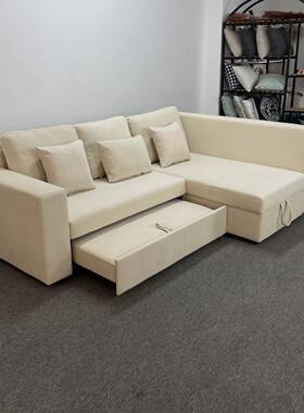 免小户型多功能沙发BK036床洗技布储物小户型转角客厅沙科发组可