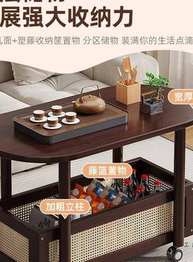 沙边几客厅2025新33814款可移动茶几小推车小桌物边子置发架茶水