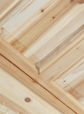 新中式五璃福门木杉原木木房间套VTC装门窗室内门实门推拉门折叠