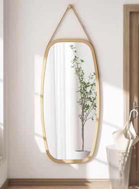 穿镜挂墙装家用KJZ碎玄关饰镜多色衣可选破包赔