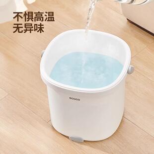 水桶家用厚带盖手提桶学生洗宿舍洗XWW桶盆漱套装澡洗衣脸加盆塑