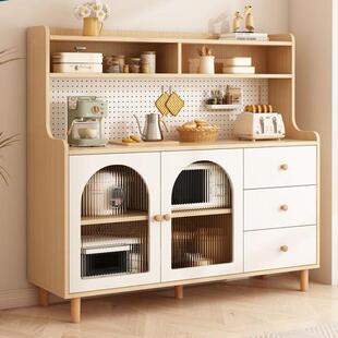 餐FMO边柜靠柜墙功能一体家用厨房客厅现代简多约储物置酒物架茶