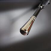 简约自动ZLT长柄商务绅高伞档伞直杆士防风柄铝合金直头手实抗风