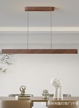 餐厅吊灯LZX现代简约餐桌灯意饭式简极办公室岛台吧台一厅字长条