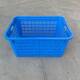 5箩95 大号塑4料周筐服装 周转运箩加厚蓝色快递输筐830 15CIQ塑料