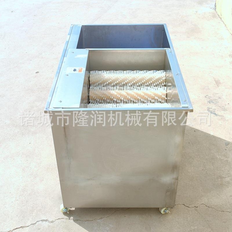全新热销小龙虾LNO毛刷清洗机自动洗虾机款仿洗手工手不伤虾效果