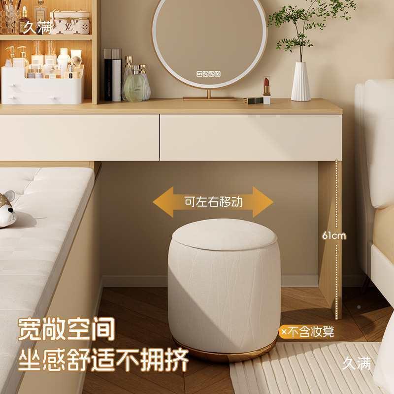 原木风储室MRN飘窗柜梳妆台飘窗空间卧造阳台收纳柜子物改柜