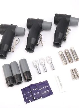 MMQ10KV欧插拔式式Q避器雷器HBL-17/50后插可触摸避雷高压T型避雷