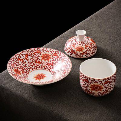 端上酒店位陶瓷一人份汤盅炖盅GOD燕盅饭店会所私房高菜特色餐窝