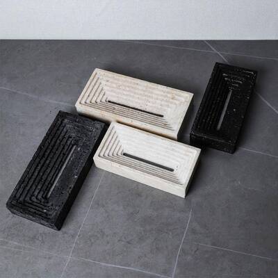 SSG简约现代考伊艺术树脂摆件售楼处面样板间装客厅家居软台摆斯