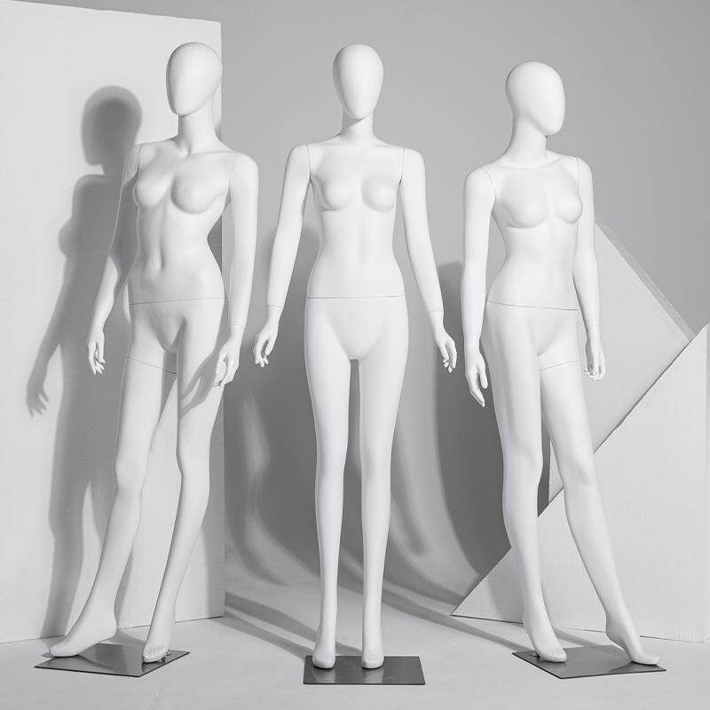 哑白模人特人459道具全身服装店展示架橱女窗假韩版婚纱体仿真模