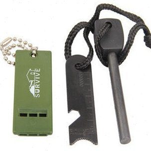 户外取火多功能打火石点火棒镁棒野外生存求生装备包邮