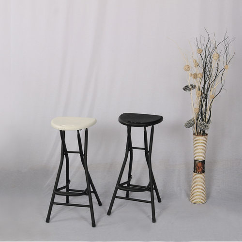 钓鱼凳折叠阳台凳子吧台椅酒吧凳便携高脚前台凳椅有搁脚折叠凳子