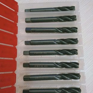 河南一工螺旋槽丝锥M10×1.5(标准) M10*1.25 M10*1 M10*0.75