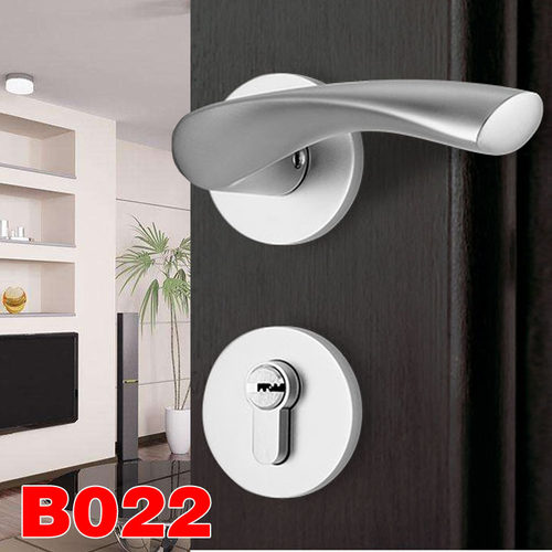 德国简约风格门锁室内卧室房门锁家用简约静音实木门锁黑色锁具