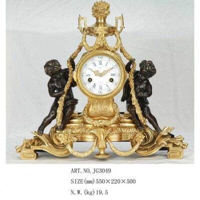 样板间钟表铸铜钟仿古钟表西洋钟表机械座钟 高档摆设