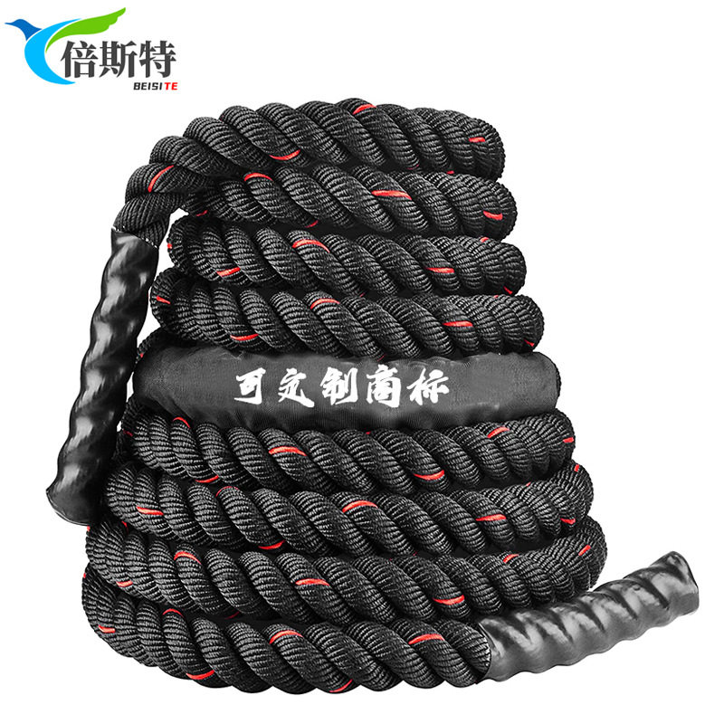 工厂批发价力量格斗腹肌甩绳UFC锻炼绳MMA健身甩绳训练格斗战绳