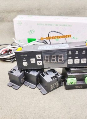 SF-205外置3继电器展示柜温度控制器冰柜雪柜电子显示温控仪器PC