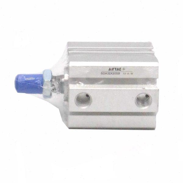 原装亚德客超薄型外牙气缸SDA20X50X55X60X65X70X75X80-SB带磁性