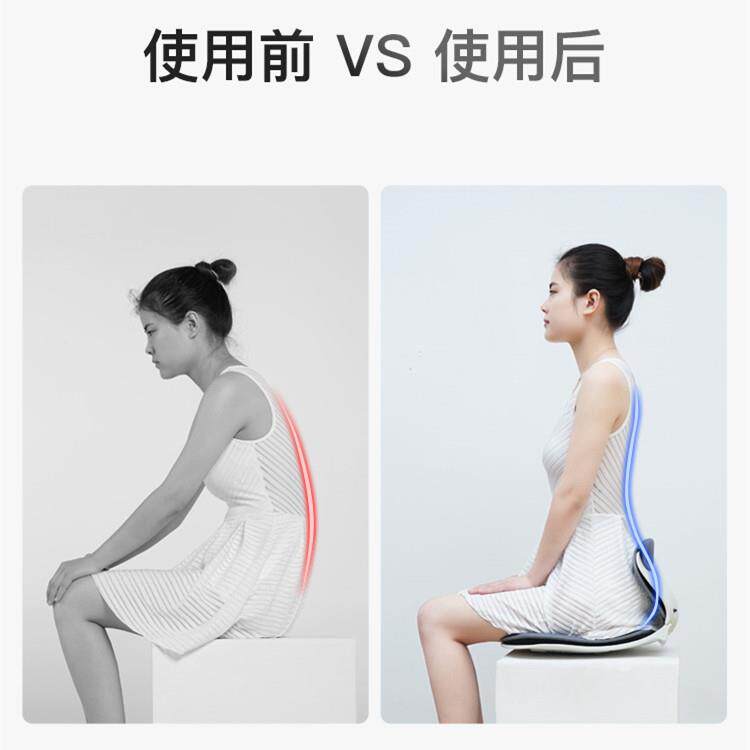 垫座坐垫便携式折叠垫办公Teach室子靠背坐垫椅一连椅体护腰