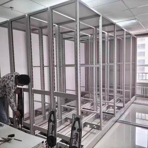 集架档案室密柜电动GY1128智能手摇式移动案档柜资集料凭证病历文