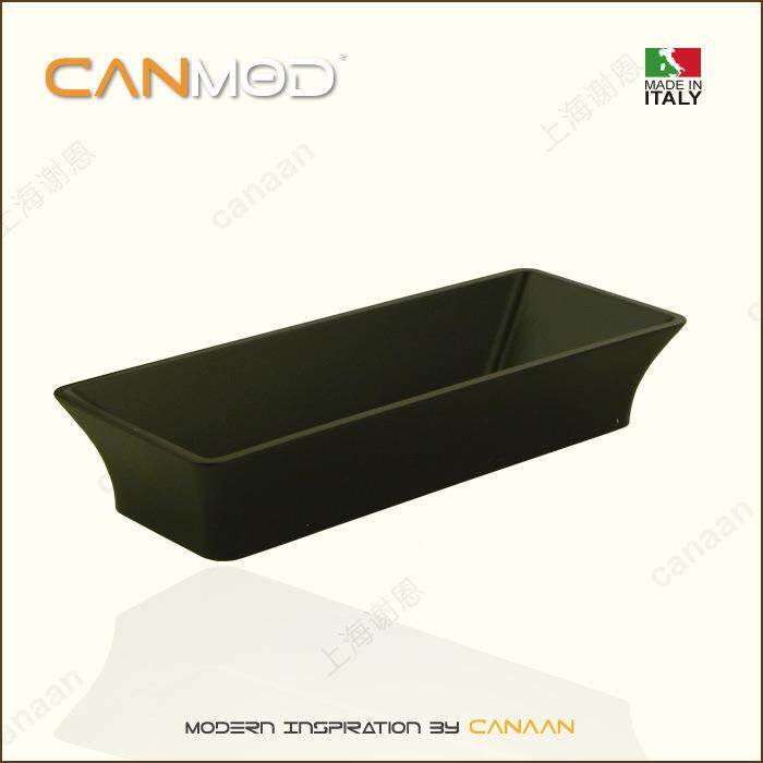 Canmod迦南原装意大35107利进口色环ABS塑料哑黑保屉柜门拉手P抽L