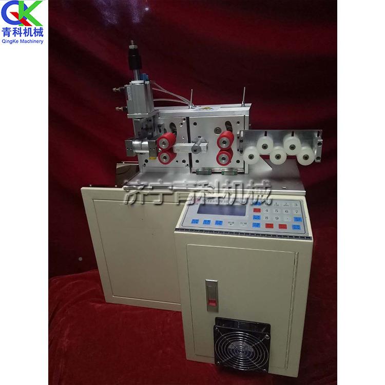 PC波纹管切铜割机双面胶拉链切QK-28断机带铁弗龙套管V箔裁切机