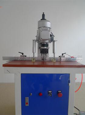 js-kkj-1板式家具书桌钻孔衣柜门机垂链直头木工开孔钻机小型单铰