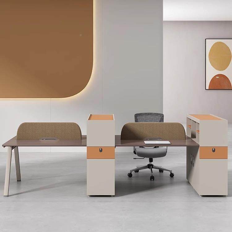 职FRY20251员办公多人6务财工位务室职工侧柜卡位书桌财桌员工桌