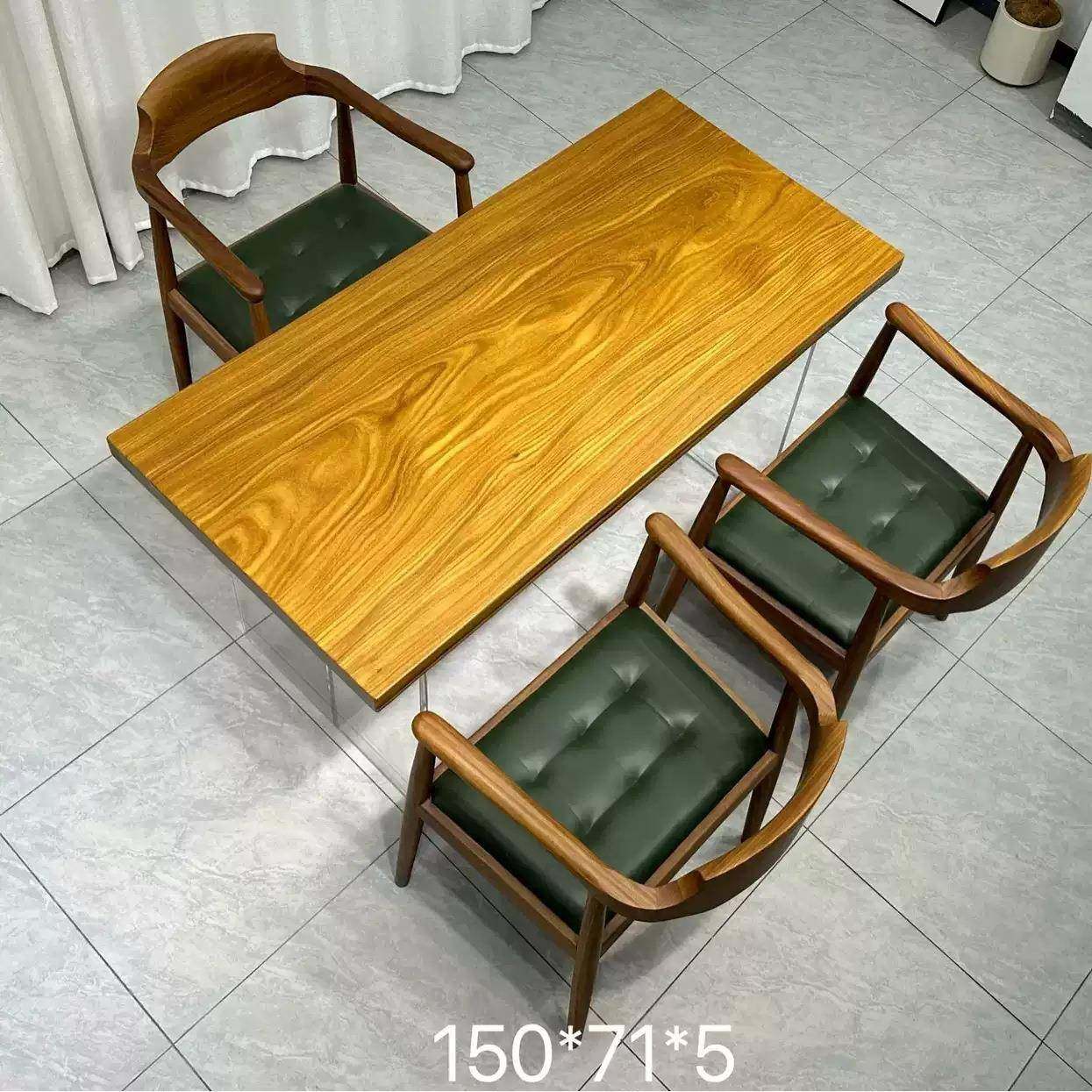 木桌大板茶实桌木原木画案办公桌茶台奥坎木餐胡桃木柚WFBG1005家,基础建材,脚轮/万向轮,淘宝优惠券,粉丝福利购,淘宝优惠卷