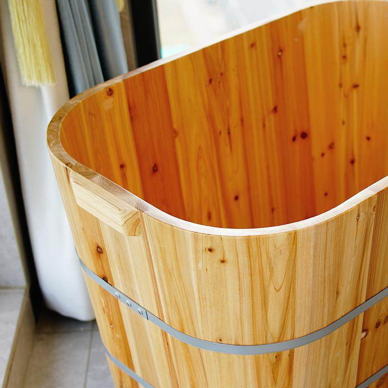 Ytktf4Hj全身木桶桶日式实成人木盆家用浴儿童洗浴盆泡澡木桶浴缸