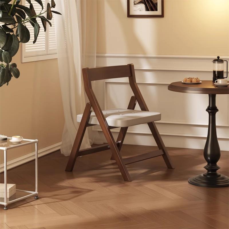 CY0077K0木餐椅台可叠客厅家用餐桌椅简约现代久实坐折舒服阳休闲