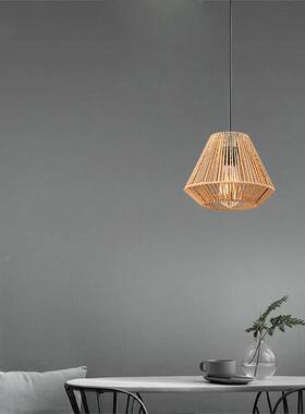 G-4007编中山厂a家供货azon手工织藤艺藤编复古美式m枝形吊灯