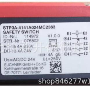 Euc5hner安士能安全开N01091K550SVM M密单精体行程开关N0108关86