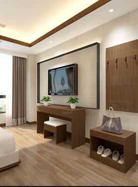 30民宿酒专用电视出柜房宾店馆客房行租李柜公寓标准间全套桌子