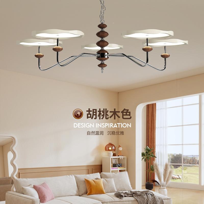 全光谱护眼客厅灯吊卧20331简25新款星轨飞碟餐厅灯美式约复灯古