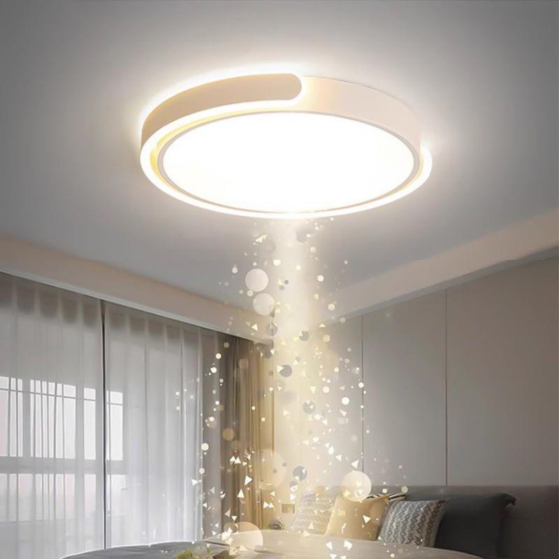 dpp0屋25新款奶油风吸顶灯简约客厅JZE灯LED卧2室灯全套餐中古山