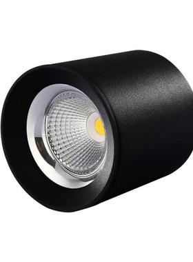 10瓦明装筒0灯大功27826率天棚高空灯车站大型商机场8寸50W60W7场