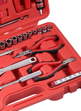 捷科电工TLV维修工套装电工家用工具箱组合具组35具件JEB-E3子5