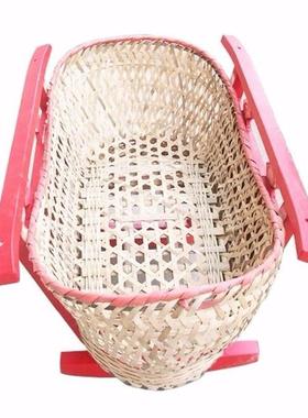 统宝摇窝摇摇床竹摇箩宝老TQE式婴儿摇篮传床摇篓窝实木婴儿床摇