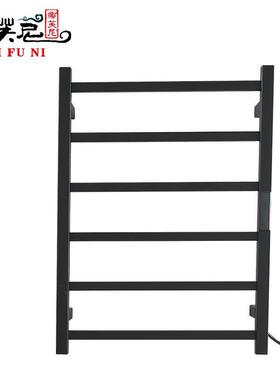 跨境电智能19609电热毛巾架浴维巾架碳纤民宿酒商店恒家用卫生间